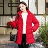 Women's Cotton-padded Clothes Winter New Fashion Versatile Hooded Loose Simple Women's Coat