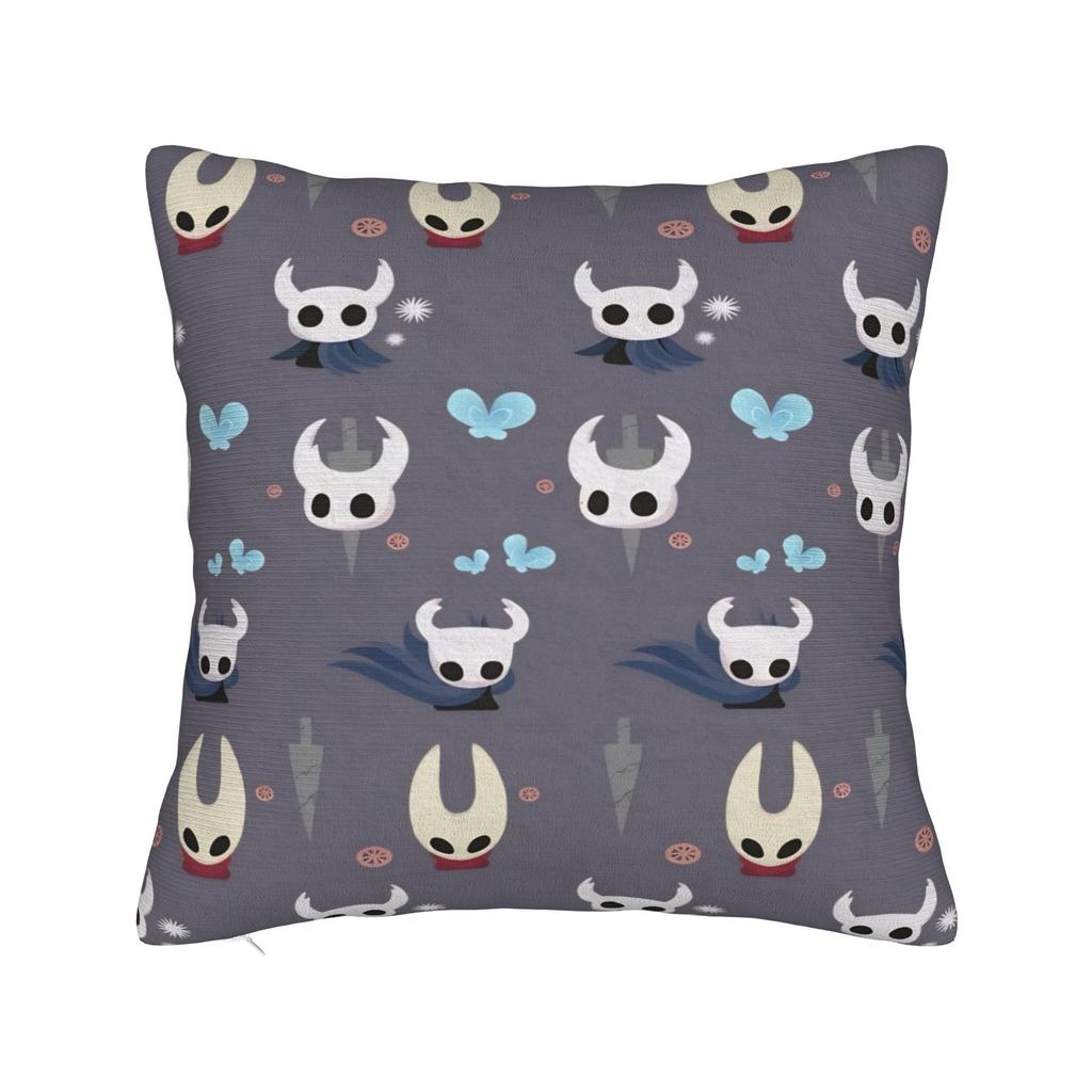 Hollow knight Cartoon Game Knight and Hornet Pillowcases Fashion Pillow Case For Office Car Home Decor Comfy Pillow Cover