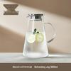 Large Capacity Heat-Resistant Borosilicate Glass Cold Water Kettle & Teapot