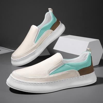 Nuove Scarpe da Uomo in Tela Pigre Slip-on Scarpe Casual da Uomo Comfort Low-top Scarpe Vulcanizzate da Uomo Calzature da Passeggio Tenis Masculino