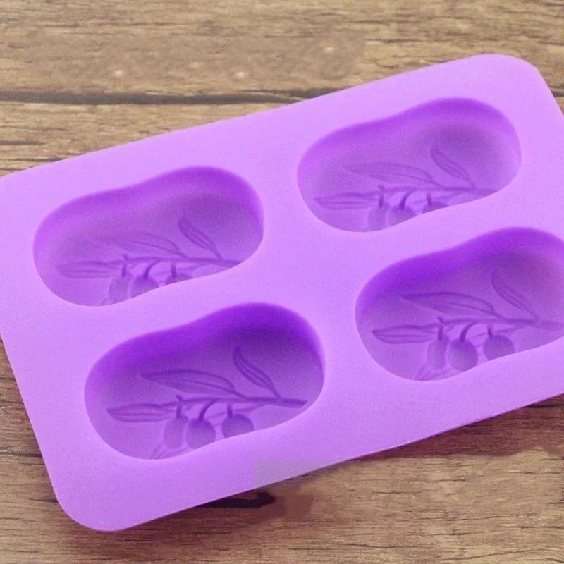 Forma silikonowa do mydła w kształcie drzewa Formy do mydła ręcznie robionego Forma do mydła Formy do dekorowania ciast, czekolady, sugarcraftu