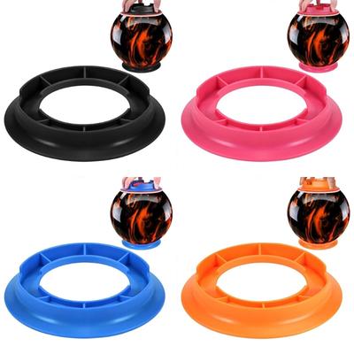 Double Function Bowling Ball Sanding Stand with Hook Circle System Sanding Pad for Stable Cleaning & Surfaces Treatments