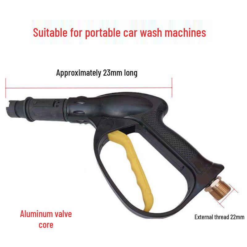 High-Pressure Car Wash Machine Gun Head - Black Cat Models 280/380/55/58 Accessories