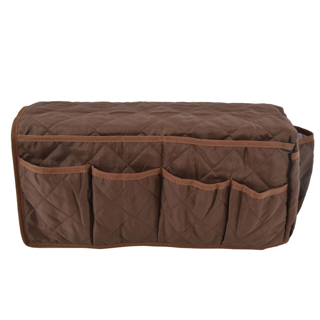 Couch Remote Holder Pocket Design Dustproof Waterproof Reasonable Layout Sofa Armrest