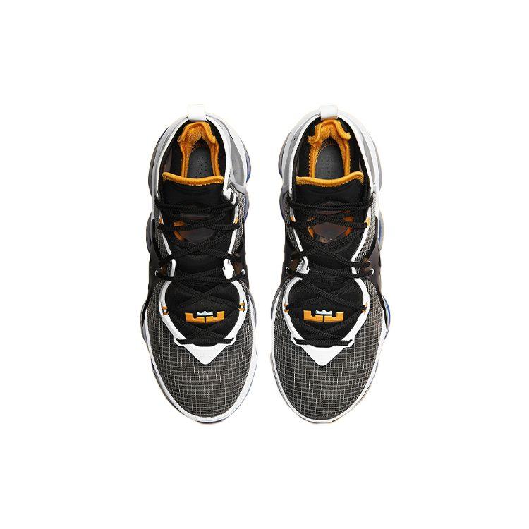 Nike LeBron 19 EP Men Black University Gold Persian Violet DC9340-002