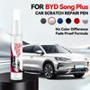 Para BYD Song PLUS Caneta de Reparo de Pintura Automotiva Retoque Removedor de Arranhões DIY Acessórios Automotivos Branco WAZ Vermelho BYC Preto BBB Azul STD