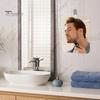 Banyo Asılı Ayna Yapışkanlı Kanca Anti-sis Temizle Dikdörtgen Kırılmaz Seyahat Taşınabilir Kadın Makyaj Erkekler Tıraş El makyaj masası aynası
