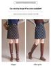 Plaid High-Waist A-line Skirt: Winter 2025 Petite Fashion