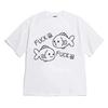 8Tonteuleogkeiseu [Short Sleeve T-Shirt Ppeokkeum Bungeo] Unisex Oversized Fit