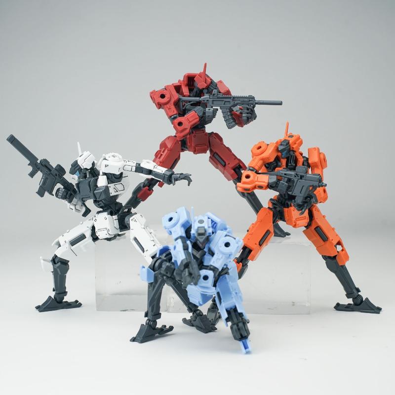 Assembled Mecha Model Toy with Detachable Movable Joints Build Kit for Anime Hobbyists Birthday Present