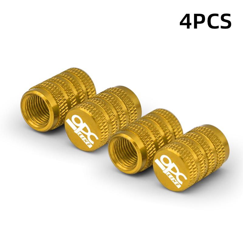 Car Styling OPC Line Wheel Tire Valve Caps Tyre Stem Covers Airdust Waterproof For Opel Antara Astra Insignia Corsa Mokka Vectra