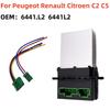 6441.L2 Air Conditioning Blower Resistor & Connector/Wire For Renault Citroen C2 C3 C5 Peugeot 406 107 207 607 7701207718 6441L2