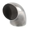 Stainless Steel 304 1.5D Bending Radius Exhaust Elbow 90 Degree Pipe Fitting for Automotive Exhaust and Intake Pipes 34-102mm