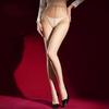 One Line Crotch Sheer Tights Summer Daily Wear Women Oil Glossy High Waist Stretchy Pantyhose Pole Dance Ultra-Thin Stockings