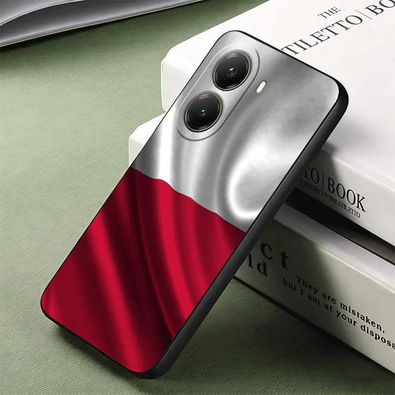 Poland Flag White Red Soft Phone Case for Xiaomi Poco X5 X6 X7 X8 Pro Max X3 F7 F8 Ultra M8 M7 M6 M5 Redmi 15 15C 14C 13C 12C X4