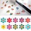 Flower Non Slip Bathtub Pasters PEVA Cartoon Non-slip Sticker New Bath Tub Slip Stickers  Stairs