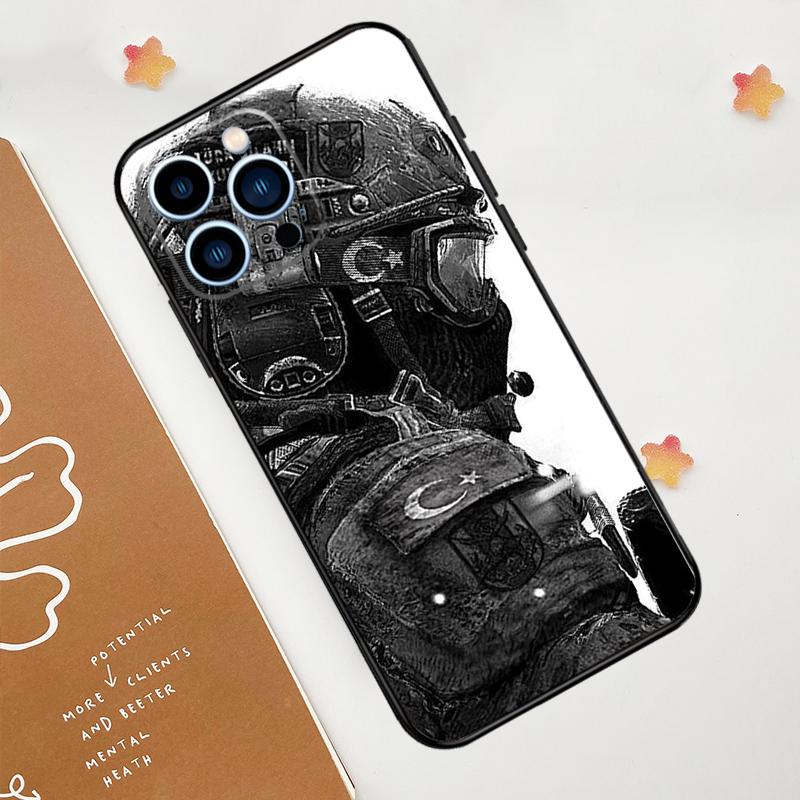 Military Army Special Forces Phone Case For iPhone 17 Pro Max 14 11 15 16 Pro Max 12 13 mini 16 Plus 16e 17 Air Funda