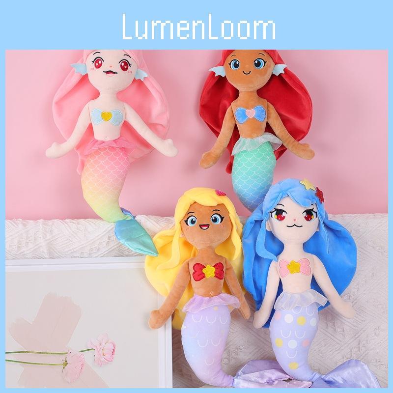 Adorable Mermaid Plush Toy From The Ocean Series By Jili Soft And Fluffy!