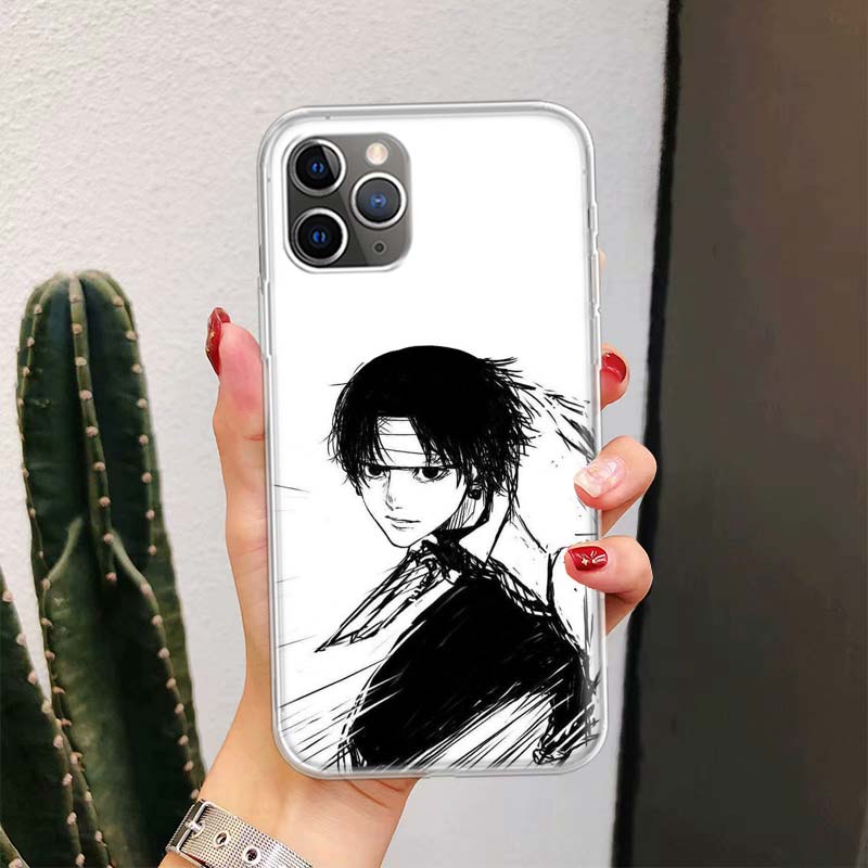 Black White Hunter X For iPhone 17 Air 16 15 14 Plus 13 Mini 12 11 Pro Max Phone Case 16E 7 Print 8 SE Fundas Cover Soft Coque 1