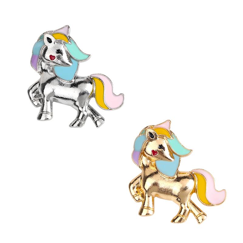 

2-6pcs Brooch Set Cartoon Animal Cats Enamel Pins Shiny Spar Bubble Tea Dinosaur Badge Cute Bag Lapel Pin Jewelry Gift Wholesale
