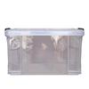 Turtle Tank with Drainage Hole - Transparent Breeding & Storage Box, Small/Large Size for Home Use