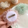1PC New Cute Children Organza Simulated Flowers Girls Hairpins Hair Clips Kids Headwear Baby Hair Accessories