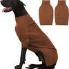 Klassischer Hundepullover mit verdrehtem Seil - Mehrfarbige Haustierkleidung
