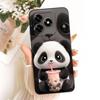 Phone Case For Honor X5C Plus 2025 New Fashion Black Cat Cartoon Dragon Animals Pattern Bumper Honor X5C Soft Liquid Silicone