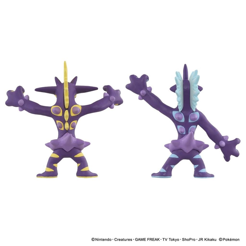 Takara Tomy Pokemon Moncolle Toxtricity Set (Amped Form & Low Key Form) High Quality Figure Set