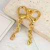 5/10Pcs Heart Lobster Clasp Chain Connector For DIY Jewelry Making Findings Key Chain Accessories