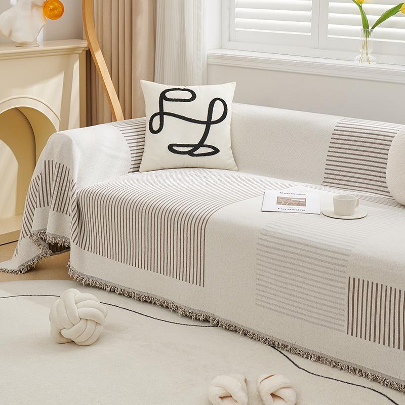 

Простая подушка для дивана, полный комплект, универсальный чехол на четыре сезона, чехол для дивана с защитой от царапин, подушка для полотенец, чехол для дивана, синель 180*130cm