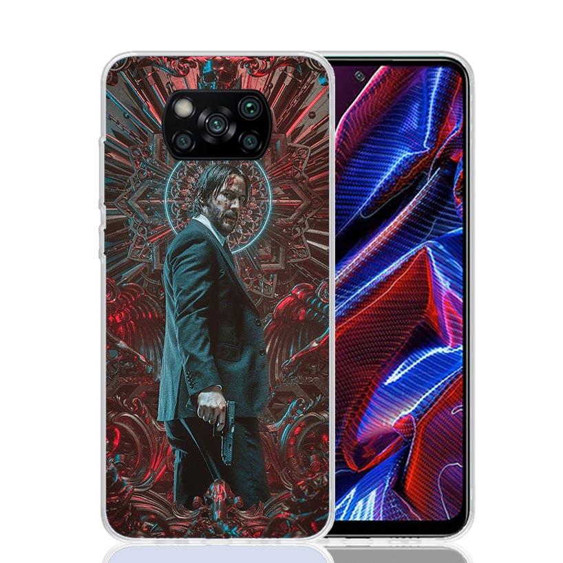 

John Wick 4 Movie Phone Case For Xiaomi Poco F7 Ultra X7 X6 Pro X5 Redmi 15 15C 13 13C 12 12C 10 10A 10C 9 9A 9C 9T Shell Poco X Xiaomi Poco F7 Pro