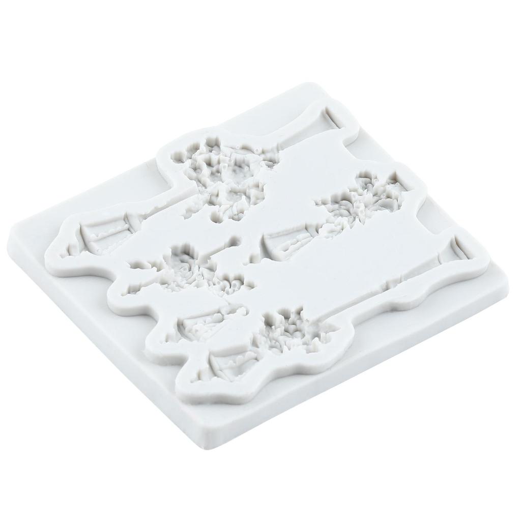 Vintage Straßenlaterne Silikonformen Straßenlaterne Fondantform Kuchen Dekorationswerkzeuge Cupcake Topper Schokolade Süßigkeiten Basteln Gum Paste Polymer Clay