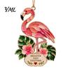 Decorative Ornaments for Fireplace Faux Stained Glass Christmas Ornaments, 2D Hummingbird Dachshund Highland Cow Tree Hanging Decorations Decoration