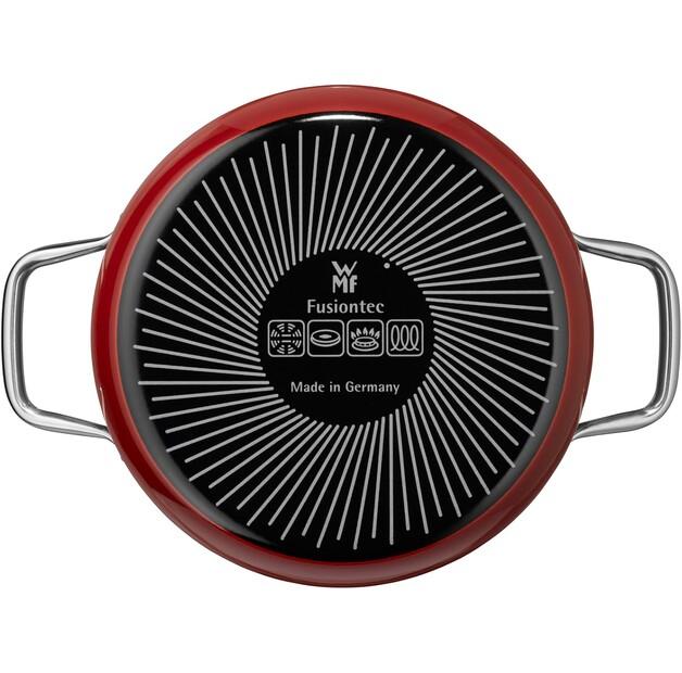 WMF Fusiontec Compact Pot Set, Red, 3 Pieces (05.1561.5290 / 3201111553)