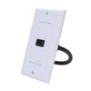 Single Female Port 4K HDMI-compatible Wall Mounted Plate Panel Cover Socket Outlet Extender