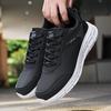 Fashion Waterproof Men Outdoor Casual Sneakers Wear-resistant Leather Mens Casual Shoes Plus Size 48