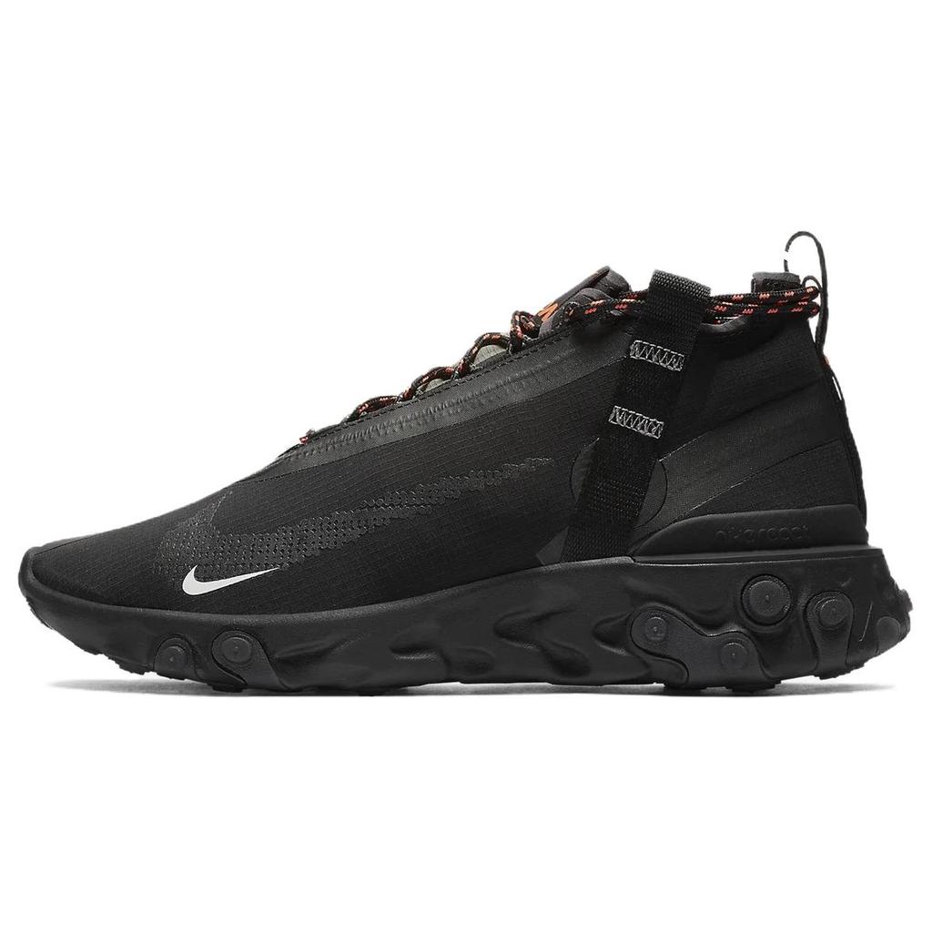 New Nike React Runner Mid Wr Ispa Black AT3143-001