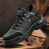 Outdoor Mens Hiking Trekking Shoes Male Walking Sneakers Mens Casual Shoes Wear-resistant Sports Shoes Lightweight Work Shoes