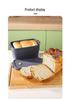 Silicone Foldable Thickened Rectangular Bread Mold & Food Preservation Box