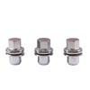 Compatible Wheel Hub Nuts for Land Rover Evoque, Freelander, Discovery 34, and Range Rover Sport.