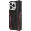 Audi Genuine Leather Magsafe Iphone 15 Pro Max 6.7 Czarno-Czerwony/Black-Red Hardcase Au-Tpupcmip15Pm-R8/D3-Rd