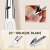 Toenail Cutter with Angled Blade for Precise Dead Skin Removal Pedicure Manicure Tool for Travel and Daily Care