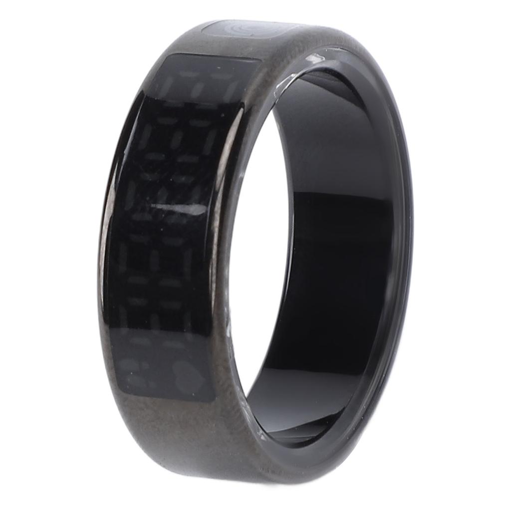 Smart Ring Touch Screen Water Resistant Multiple Sport Modes Fitness Health Tracking Smart Ring for