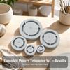 5 Pieces Clay Base Aligner Centering for Hobby Potters