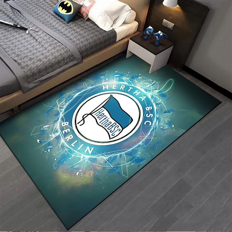 Hertha BSC Berlin Logo Carpet suitable as a non-slip mat for the living room or bedroom sofa