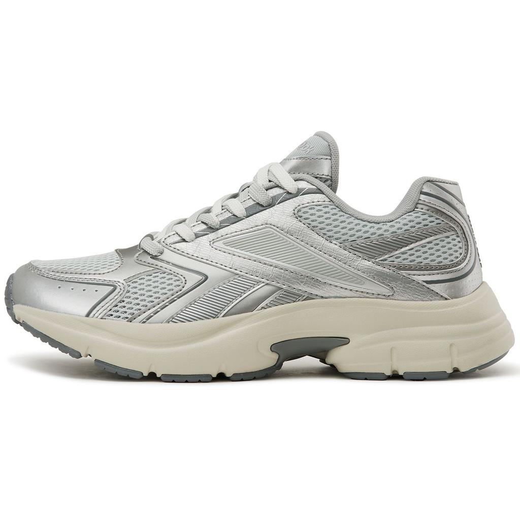 Reebok Premier Road 2.0 Fashion Trend Comfortable Versatile Casual Sports Low-Top Running Shoes Unisex sneaker Gray Silver 25SRC915U1GW2