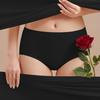 Women's Summer Ultra Thin Rose Fragrance Anti  Bacterial Quick  Drying Breathable Invisible Ice Silk No Trace Briefs