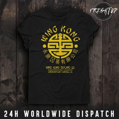 Flügel Kong T-Shirt Chinatown Big Trouble In Little China Kampfsport Karate Kid