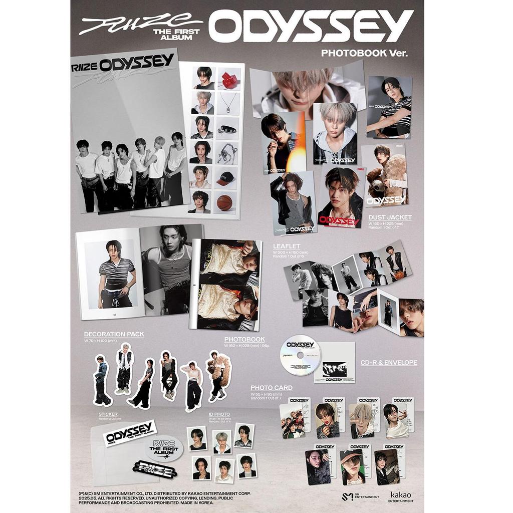 (FOTOKSIĄŻKA wer.) RIIZE [ODYSSEY] 1. pełny album